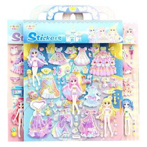 Pegatinas 3D de Espuma para Niños, Lindas, de Dibujos Animados, Hechas a Mano, Decorativas, con Efecto Hinchado, para Juegos de Cambiar de <span class=keywords><strong>Ropa</strong></span>, Pegatinas 3D de Dibujos Animados - Product Image 5