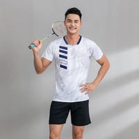 Vêtements de tennis Maillot de baseball Ensembles de vêtements de badminton deux pièces Survêtements décontractés T-shirt de badminton à manches courtes Shorts