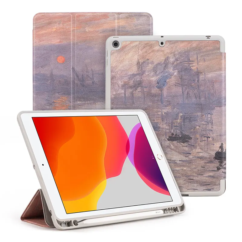 Custom Uv Print Tablet Case Voor Ipad 10.2 10.9 12.9 Inch Voor Ipad 9/8/7 Generatie Air 5 4 2020 2019 2018 Case Cover