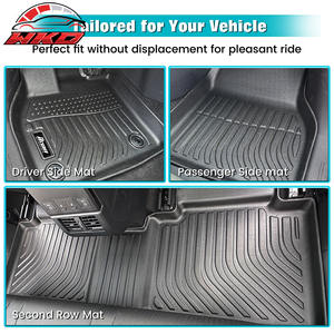 Tapis de sol compatibles avec Subaru Solterra 2023-2025 / Pour Toyota bZ4X, tapis moulés 3D en TPE toutes saisons, imperméables - Product Image 6