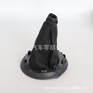 Peugeot Car Gear <b>Knob</b> Leather Black DZ10 Q1 K2 <b>Shift</b> Lever Cover For Europe Models - Product Image 4