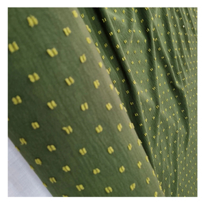 Tela Jacquard Crepé de Dos Tonos con Flores Cortadas, Tejido CEY 180D, Bordado CEY, Tela Uragiri con Flujo de Aire para Vestidos - Product Image 2