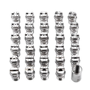 6501 6515 4520 6540 5005 11008 9503 11004 Hochdruck-Hygiene getränke Rohr kühlung Flüssigkeit Edelstahl Lüfter förmige Düse - Product Image 1