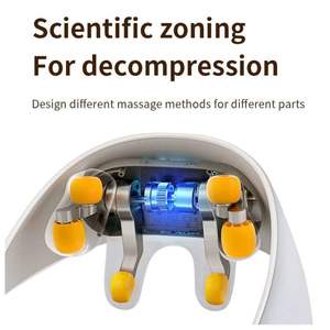 Pemijat selendang cerdas portabel, untuk relaksasi punggung dan leher efektif untuk daerah bahu & leher - Product Image 2
