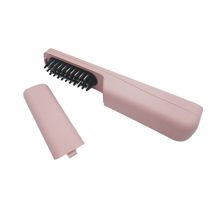 NB WIDE USB Rechargeable Portable <strong>Ceramic</strong> Hair Straightener Wireless Cordless <strong>Hot</strong> Comb <strong>Brush</strong> with LCD Display EMC/ROHS Certified - Product Image 6