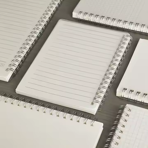 Custom A5 A6 Loose-leaf Spiral <strong>Notebook</strong> Leather Cover Business Journal for Office Travel Writing &amp; Note Taking Rules Journal - Product Image 4