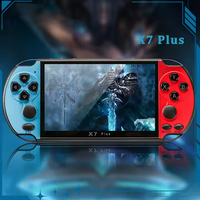 QBUY RG35xx 2024 Console de Jeu Rétro X7plus à Succès Commercial, Écran HD 7.0 Pouces, 8 Go, Double Joystick, Portable, Wi-Fi, 10000 Jeux