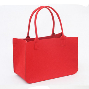 Poignées de sac cadeau fourre-tout en feutre robuste de grande taille pour transporter des articles essentiels Autres articles disponibles Ele Sacs à main - Product Image 2