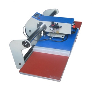 Máquina de prensa de calor neumática automática de doble estación con brazo deslizante grande para impresión de camisetas, uso de placa de transferencia de calor económica - Product Image 3