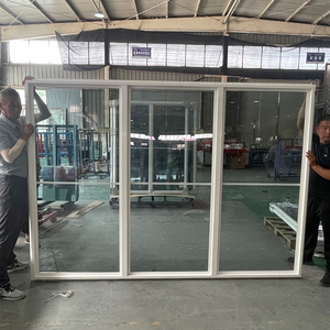 PVC Triplo scorrevole personalizzato Vetro 80x100 Termiche Per Appartamenti Urbani <span class=keywords><strong>Finestre</strong></span> Di Fabbrica curva Su cattiva - Product Image 4