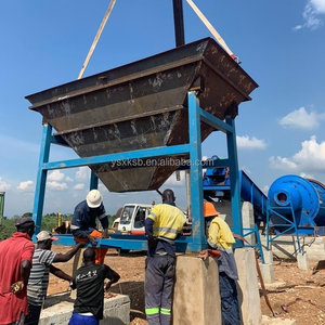 아프리카 완료 5 TPH 소규모 금 가공 공장 금광석 혜택 생산 라인 하드 록 금 채광 장비 - Product Image 5