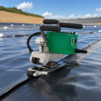 Nouvelle machine à souder les géomembranes en HDPE Canel CX300 0,5-1,5 mm 1,4 kW 50 Hz pour l'utilisation dans les bassins piscicoles Garantie de 2 ans Certifiée CE ISO UE