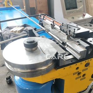 Máy uốn ống bán tự động thủy lực bằng thép không gỉ, sử dụng tay, có trục đỡ, dùng trong chế biến nhôm, ngành xây dựng - Product Image 4