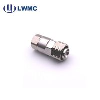Conector Coaxial RF, fabricante profesional, 4,3/10 macho/hembra para cable 1/2 rf
