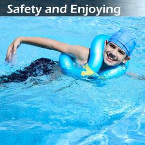 حجم PVC قابل للنفخ <span class=keywords><strong>S</strong></span> <span class=keywords><strong>M</strong></span> XL للطفل مع مشبك أمان قابل للتعديل وكيس هواء محيطي مزدوج - Product Image 6