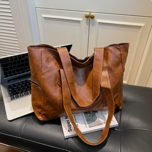 <span class=keywords><strong>Sac</strong></span> fourre-tout grande capacité pour femme PEIQUAN, nouvelle collection été, style coréen simple et polyvalent, <span class=keywords><strong>sac</strong></span> à bandoulière - Product Image 1