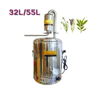 Machine d'hydrosol Rose, appareil Commercial pour Distiller de la lavande, 36l, v