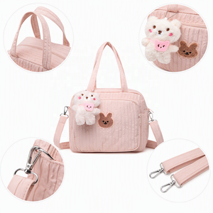 Borsa Portatile Leggera per Mamme, Grande Capacità, Borsa da Viaggio per Neonati, Borsa Multifunzionale per Oggetti Essenziali del Bambino - Product Image 3