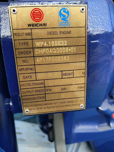 Moteur diesel Weichai WP3.7Q140E50 140 CV 121 kW 4 temps multicylindre Euro 3 refroidi par eau à démarrage électrique, fourni par l'usine - Product Image 5