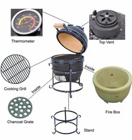 Neueste Custom Asadores Barba coa Carbon Komodo Kommerzielle Keramik Grill Grill Outdoor Outdoor Camping Grills Keramik Grill Kamado Xxl