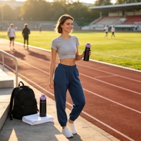 Gobelet isotherme en acier inoxydable anti-fuite avec paille, compatible lave-vaisselle, design antidérapant pour la maison, le camping, la salle de sport et les voyages