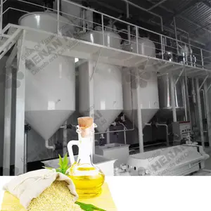 Rice Bran Oil Extraction Machine Full-Automation 200-1000T/D Set Of Rice Bran Oil Pressing Line