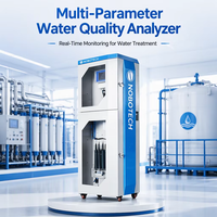 NOBOTECH penganalisis kualitas air Multiparameter untuk pemantauan berkelanjutan online air PH ORP melakukan residu klorin meter