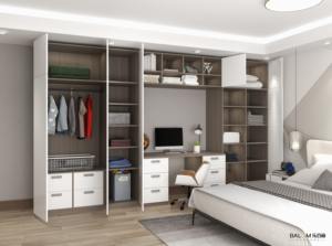 2024 Closet Wardrobe Para Habitacion Custom Systems Design Wood <b>Bedroom</b> Cupboards - Product Image 2