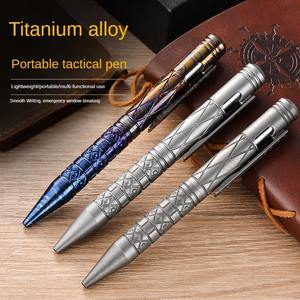 Bolígrafo Táctico EDC de Aleación de Titanio PioneerEDC, Diseño Hueco, Tipo Pin, Autodefensa, Producto para Camping y Senderismo - Product Image 2