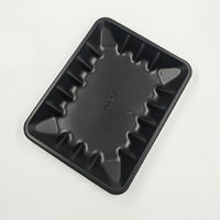 Plateau en plastique jetable de type personnalisé Plateau alimentaire jetable en plastique Plateau alimentaire en Pp