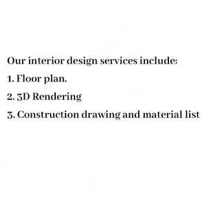 Services de design d'intérieur de villas et d'hôtels modernes de luxe tout-en-un, fourniture de matériaux de construction pour la conception d'intérieur de maison en 3D - Product Image 6