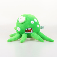 HECION 25/30cm Wobbly Life Jouet en peluche super doux, figurine de monstre, coton PP, anti-stress, finition lavée en maille, marchandise de jeu à vapeur
