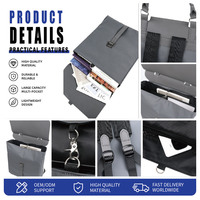 Sac à dos professionnel en cuir composite imperméable grande capacité avec logo personnalisé pour les voyages