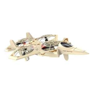 Dron RC para Niños Principiantes con Cuerpo de Espuma Seguro, 3 Niveles de Velocidad, Acrobacias Aéreas de 360°, Vuelo con una Sola Tecla, Juguete Volador con Control Remoto de 50-60M - Product Image 2