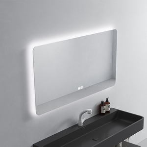 Mueble de Baño de Pared con Acabado Mate de Resina y Espejo LED de 3 Colores, en Oferta - Product Image 3