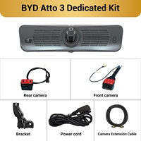 Caméra de recul numérique 2K Sinjet pour BYD Atto 3 avec Wi-Fi, écran complet 9,2 pouces H10 Pro, type séparé, streaming numérique, miroir de tableau de bord