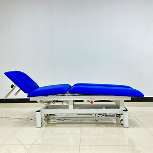 Cama de <span class=keywords><strong>fisioterapia</strong></span> eléctrica multifuncional de 3 secciones, cama de masaje y mesa quiropráctica y cama para <span class=keywords><strong>la</strong></span> venta - Product Image 5