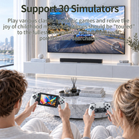 Console portable M50 MAX, console de jeu rétro portable, écran HD de 5,1 pouces, lecteur de jeux vidéo, 20000 jeux intégrés, cadeau pour enfants