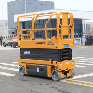 Piattaforma di Lavoro Mobile Semovente a Forbice 8m-18m con Batteria al Piombo-Acido, Disponibile nelle Altezze di 10m, 12m, 14m, 16m - Product Image 6