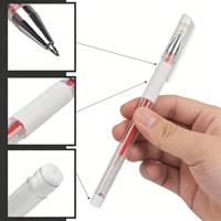 Stylo marqueur professionnel pour sourcils, en plastique, imperméable, blanc et rose, pour microblading, maquillage permanent, fournitures de tatouage
