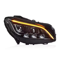 Nouveau phare LED DRL 12V pour Mercedes CLS W218 2012-2017 avec clignotant séquentiel et lentille de projecteur