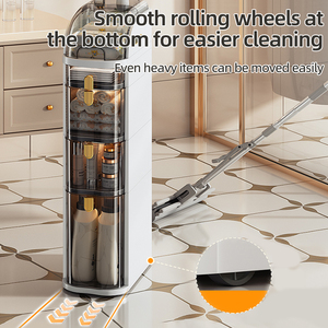 Morden miễn phí cài đặt 2/3/4 tầng nhựa hẹp lưu trữ Tủ Ngăn Kéo phòng khách & phòng tắm tổ chức với mô hộp - Product Image 2