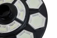 2024 UFO Harga terbaik semua dalam satu lampu jalan tenaga surya IP65 6V 20W 3.2V 15AH LiFePO4 ABS + PC 5730
