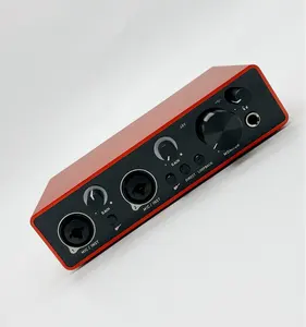 Fabrieksprijs Usb Opnamestudio Audio-Interface Voor Muziekopname