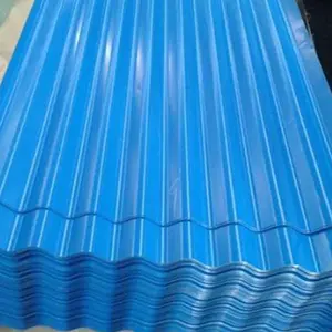 Lembar baja galvanis berwarna terlapis PPGI lembaran berlubang logam bergelombang untuk konstruksi pabrik Tiongkok - Product Image 3