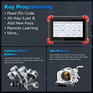 เครื่องมือวินิจฉัยยานยนต์ XTOOL D7 แบบสองทิศทาง พร้อมการวินิจฉัยระดับ OE ครอบคลุมเต็มรูปแบบ และบริการมากกว่า 28 รายการ - Product Image 4