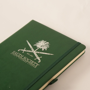 Cuaderno con Cubierta de PU B5, Logotipo Personalizado con Estampado en Oro, Cuaderno de Reuniones de Gran Tamaño - Product Image 3