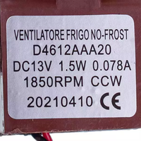 Moteur de ventilateur d'évaporateur de réfrigérateur-congélateur DAEWOO D4612AAA20 DC13V PartsNet