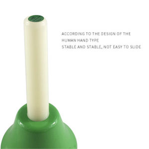 Juego de campanillas de mano de 8 notas para niños, <span class=keywords><strong>campanas</strong></span> de metal diatónicas coloridas, juguete musical de percusión - Product Image 4