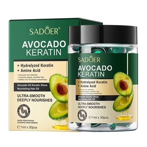 Aceite de Aguacate con Queratina para el Cuidado del Cabello - Mejora el Frizz y Protege el Cabello - Product Image 1